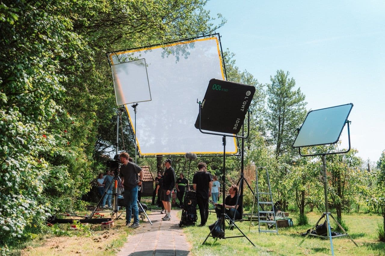 Video producer on production